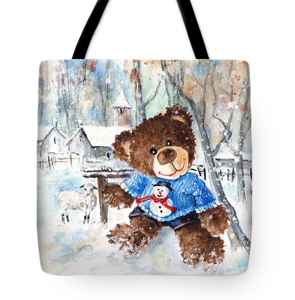 Go Teddy Tote Bags
