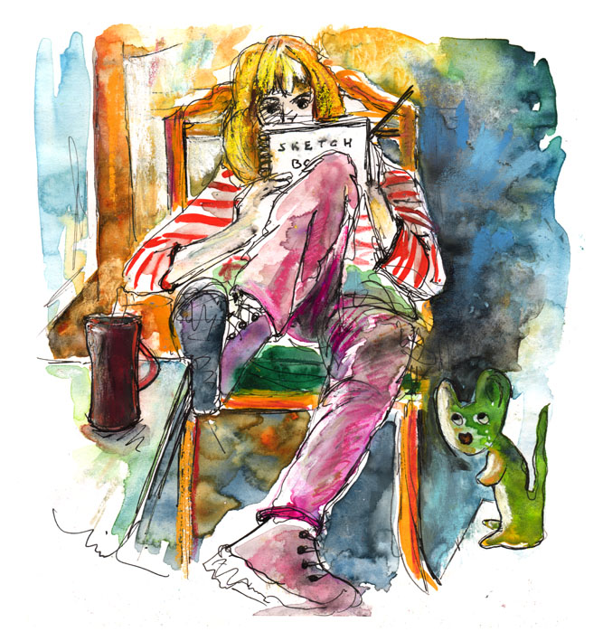 Self Portrait with Mouse S