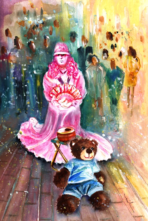 The Mime From Benidorm S