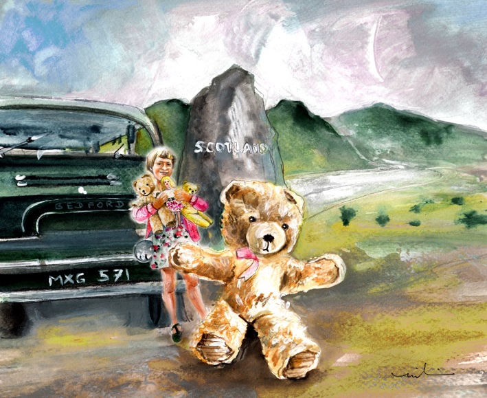 Benjamin And Little Ann On Their Way In Scotland S