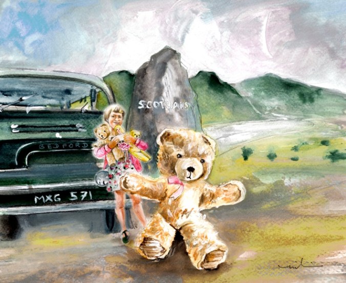 Benjamin And Little Ann On Their Way In Scotland S